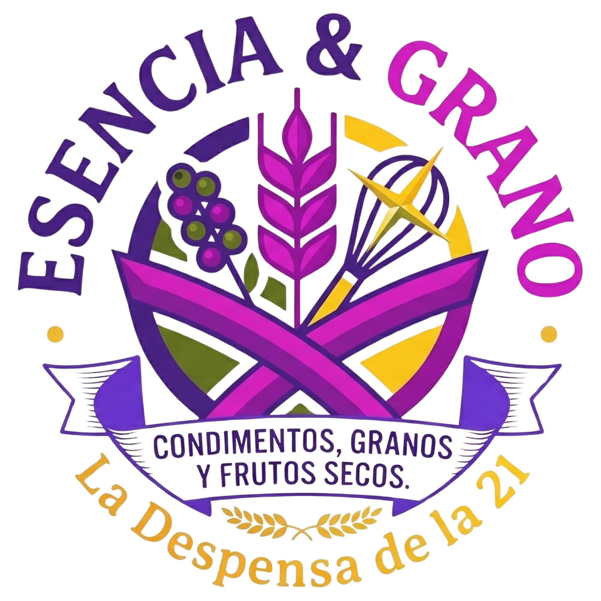 Logotipo de Esencia & Grano